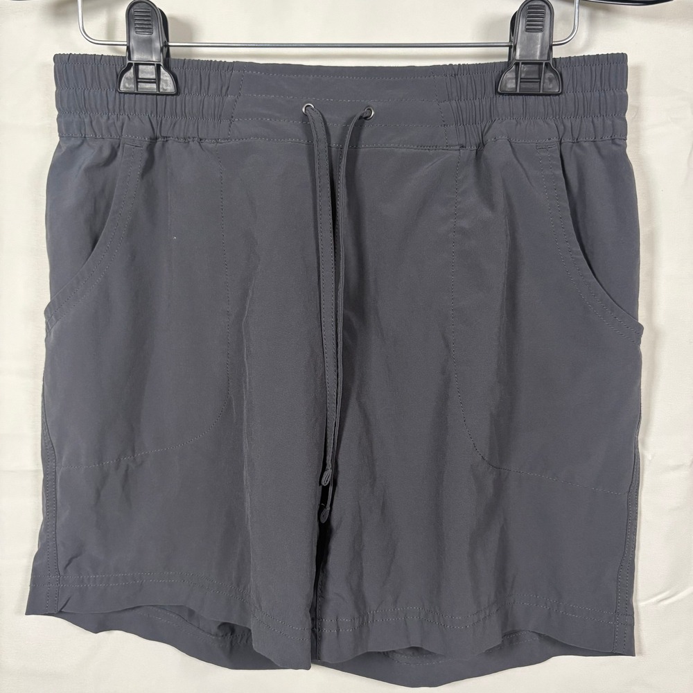 Duluth Trading Women's Armachillo Cooling Pull-On Shorts XS Dark Gray 6" Inseam